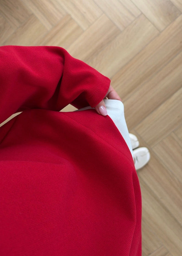 Layered Oversized Sweatshirt