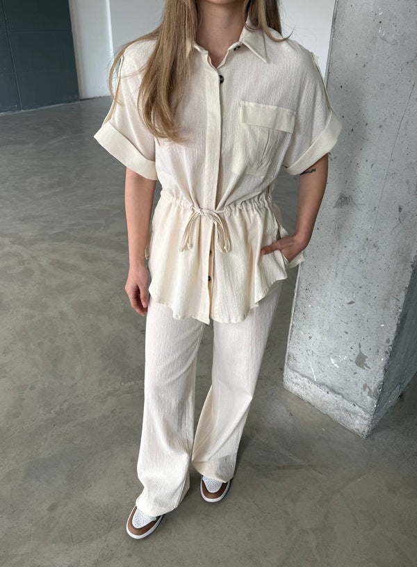 طقم عملي Bella - Sateen style
