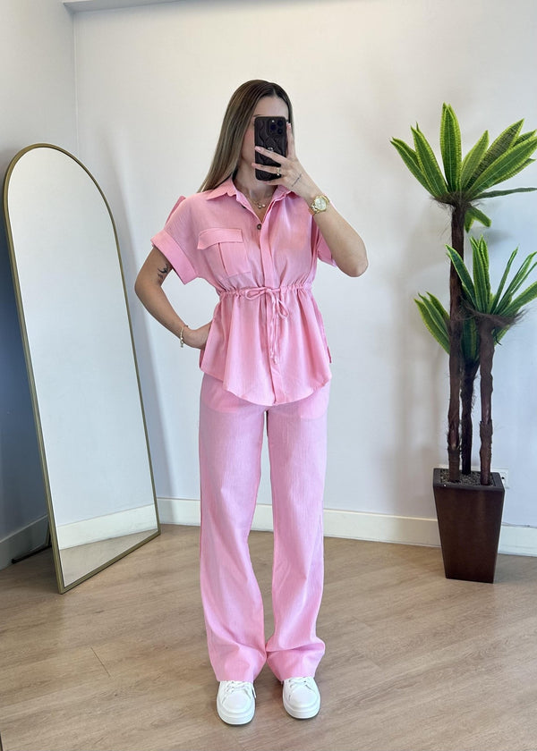 طقم عملي Bella - Sateen style
