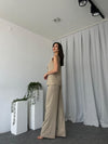 طقم فيست ازرار ذهبيه - Sateen style