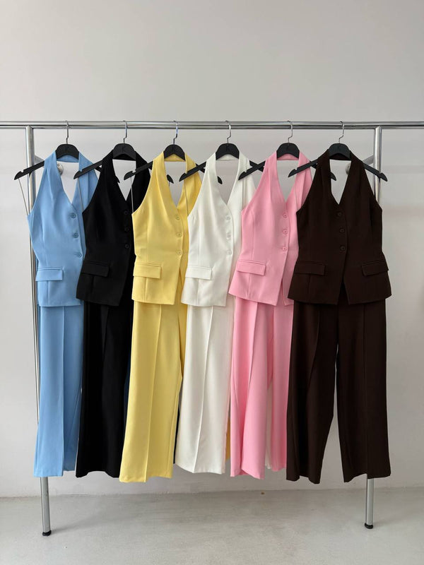 طقم فيست ازرار Velora - Sateen style