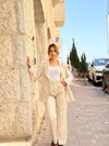 طقم سبور اليجانت بيج - Sateen style