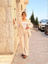 طقم سبور اليجانت بيج - Sateen style
