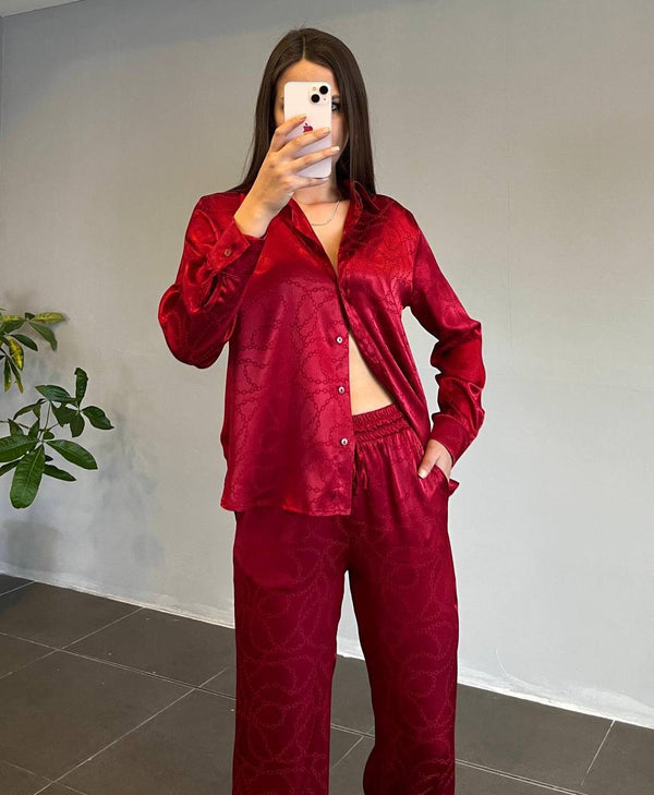 طقم ستان صيفي - Sateen style