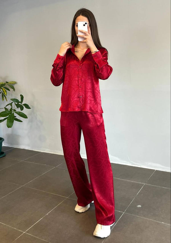 طقم ستان صيفي - Sateen style