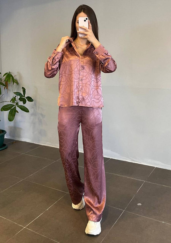 طقم ستان صيفي - Sateen style