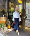 تنورة كسرات - Sateen style