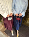 تنورة كسرات - Sateen style