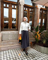 تنورة كسرات - Sateen style