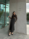 تنورة رسمي - Sateen style