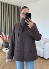 WINDBREAKER DETAILED BELTED TRENCH COAT