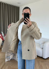 WINDBREAKER DETAILED BELTED TRENCH COAT