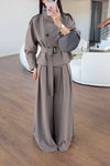 High Neck Trench Set