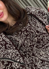 Patterned Knit Sweater